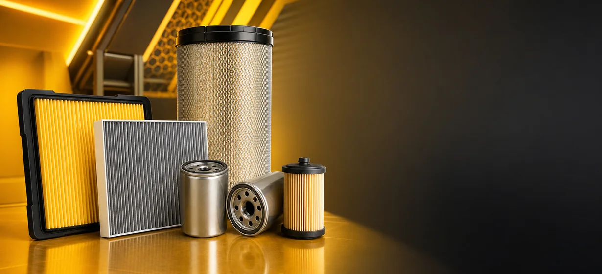 Filters for cars, trucks and generators